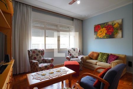 Sala de apartamento à venda com 3 quartos, 110m² em Navegantes, Porto Alegre