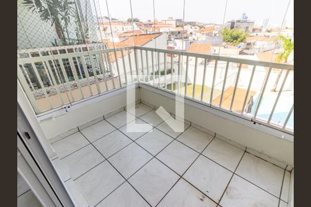 Varanda Sala de apartamento à venda com 2 quartos, 63m² em Vila Oratório, São Paulo