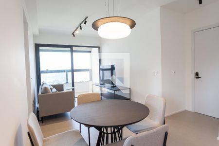 Sala de Jantar de apartamento para alugar com 2 quartos, 73m² em Vila da Serra, Nova Lima