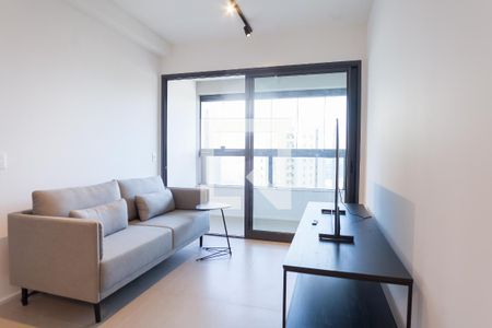 sala de apartamento para alugar com 2 quartos, 73m² em Vila da Serra, Nova Lima