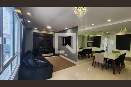 Sala de casa para alugar com 3 quartos, 212m² em Boqueirão, Santos