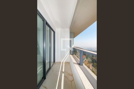 Varanda da Sala de apartamento para alugar com 2 quartos, 72m² em Vila da Serra, Nova Lima