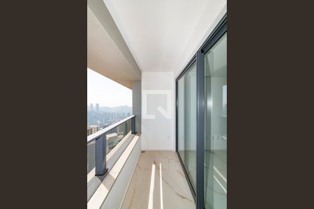 Varanda da Sala de apartamento para alugar com 2 quartos, 72m² em Vila da Serra, Nova Lima