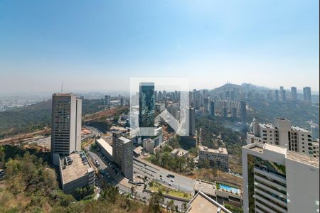 Varanda da Sala de apartamento para alugar com 2 quartos, 72m² em Vila da Serra, Nova Lima