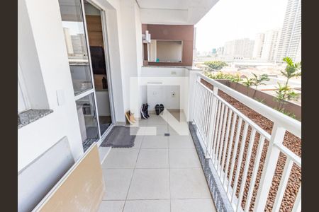 Varanda de apartamento à venda com 1 quarto, 46m² em Brás, São Paulo