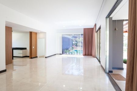 sala de casa de condomínio à venda com 3 quartos, 305m² em Alphaville, Nova Lima