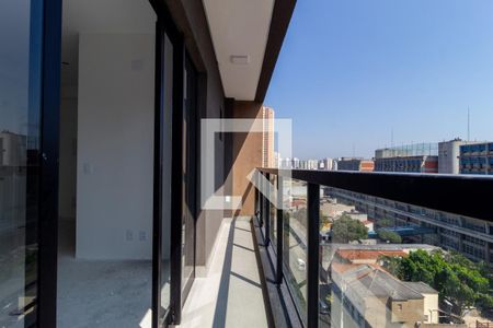 Varanda de kitnet/studio à venda com 1 quarto, 28m² em Mooca, São Paulo