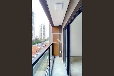 Varanda da Sala/Quarto de kitnet/studio à venda com 1 quarto, 27m² em Mooca, São Paulo