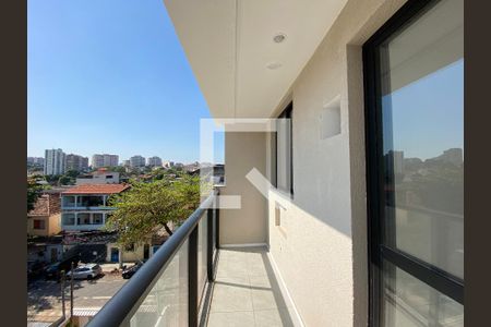 Varanda da Sala de apartamento para alugar com 2 quartos, 38m² em Engenho de Dentro, Rio de Janeiro