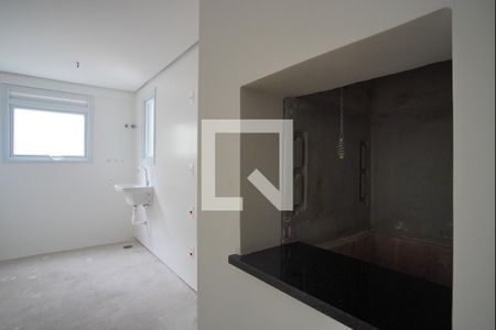 Cozinha - Churrasqueira de apartamento à venda com 1 quarto, 54m² em Três Figueiras, Porto Alegre