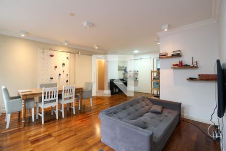 Sala de apartamento à venda com 4 quartos, 140m² em Paraíso, São Paulo