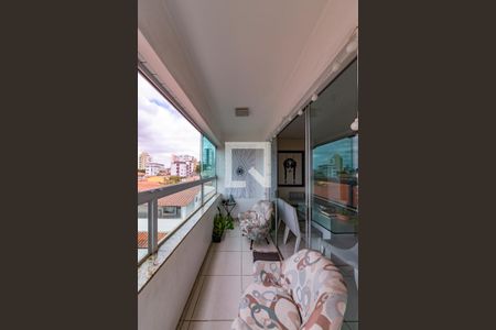 Varanda Sala de apartamento à venda com 3 quartos, 89m² em Padre Eustáquio, Belo Horizonte