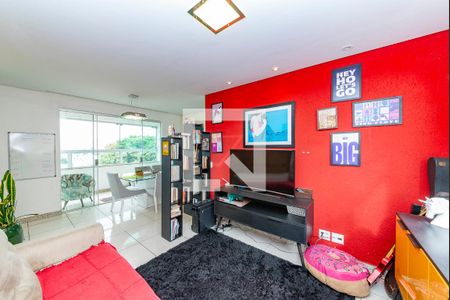 Sala de apartamento à venda com 3 quartos, 89m² em Padre Eustáquio, Belo Horizonte