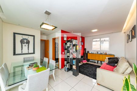 Sala de apartamento à venda com 3 quartos, 89m² em Padre Eustáquio, Belo Horizonte