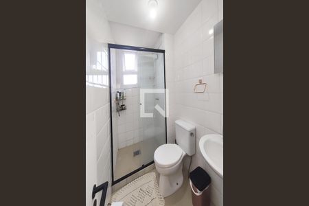 Banheiro de apartamento para alugar com 1 quarto, 46m² em Morro do Espelho, São Leopoldo