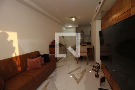 Sala de TV de apartamento à venda com 3 quartos, 72m² em Vila Esperança, São Paulo