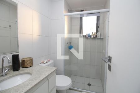 Banheiro da Suíte de apartamento para alugar com 3 quartos, 72m² em Vila Esperança, São Paulo