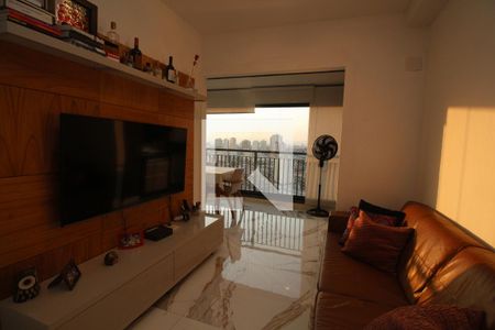 Sala de TV de apartamento à venda com 3 quartos, 72m² em Vila Esperança, São Paulo