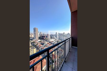 Varanda da Sala de apartamento para alugar com 1 quarto, 27m² em Jardim da Gloria, São Paulo