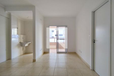 Sala de apartamento para alugar com 1 quarto, 60m² em Aviação, Praia Grande