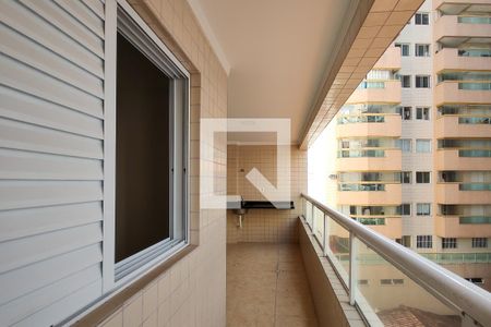 Sacada de apartamento para alugar com 1 quarto, 60m² em Aviação, Praia Grande