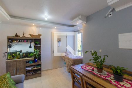 Sala de apartamento para alugar com 2 quartos, 53m² em Passo das Pedras, Gravataí