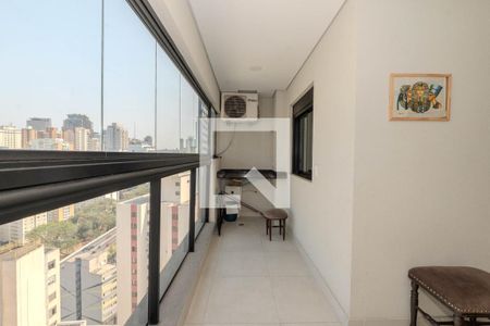 Sacada de apartamento à venda com 1 quarto, 43m² em Bela Vista, São Paulo