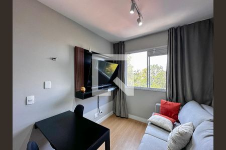 Sala de apartamento para alugar com 1 quarto, 26m² em Jardim Mirante, São Paulo