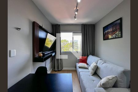 Sala de apartamento para alugar com 1 quarto, 26m² em Jardim Mirante, São Paulo