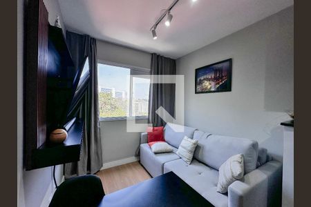 Sala de apartamento para alugar com 1 quarto, 26m² em Jardim Mirante, São Paulo