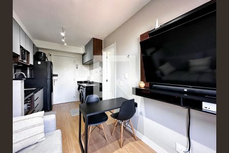 Sala de apartamento para alugar com 1 quarto, 26m² em Jardim Mirante, São Paulo