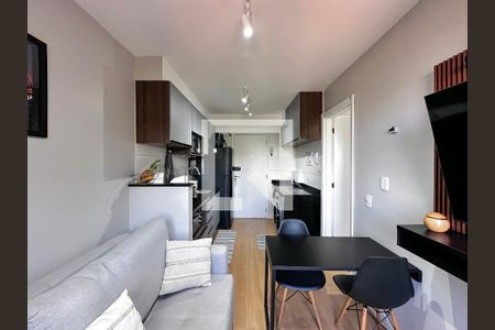 Sala de apartamento para alugar com 1 quarto, 26m² em Jardim Mirante, São Paulo