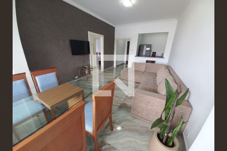 Sala de apartamento para alugar com 3 quartos, 110m² em Centro, São Vicente