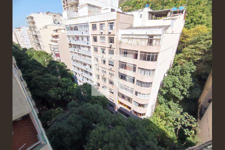 Vista da sala de apartamento à venda com 3 quartos, 112m² em Copacabana, Rio de Janeiro