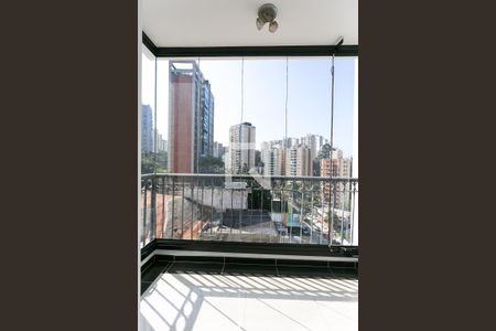 Varanda Sala de apartamento à venda com 3 quartos, 78m² em Vila Andrade, São Paulo