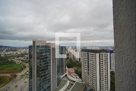 Suíte - Vista de apartamento à venda com 1 quarto, 43m² em Petrópolis, Porto Alegre