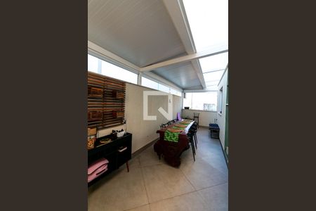 Varanda da Sala de apartamento à venda com 3 quartos, 117m² em Santa Terezinha, Belo Horizonte