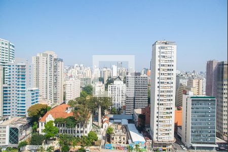 Vista da Varanda da Sala de apartamento à venda com 1 quarto, 44m² em Bela Vista, São Paulo