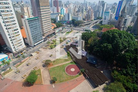 Vista da Varanda da Sala de apartamento à venda com 1 quarto, 44m² em Bela Vista, São Paulo