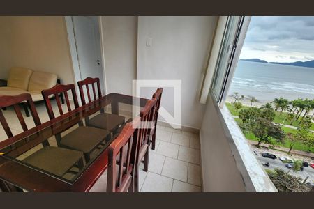 Detalhe Sala de apartamento para alugar com 2 quartos, 73m² em Aparecida, Santos