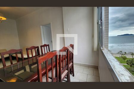 Detalhe Sala de apartamento para alugar com 2 quartos, 73m² em Aparecida, Santos