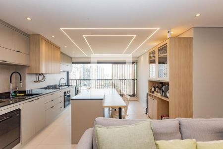 Sala/Cozinha de apartamento à venda com 2 quartos, 62m² em Saúde, São Paulo