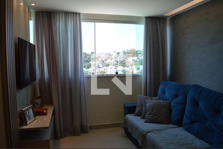 Sala de apartamento à venda com 2 quartos, 118m² em Cabral, Contagem