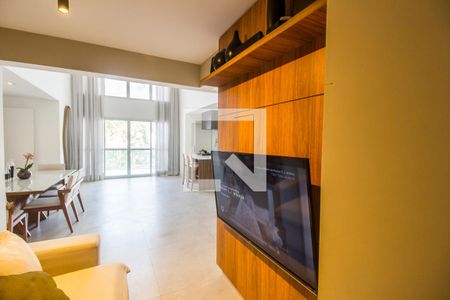 Sala de TV de apartamento à venda com 3 quartos, 107m² em Tamboré, Santana de Parnaíba