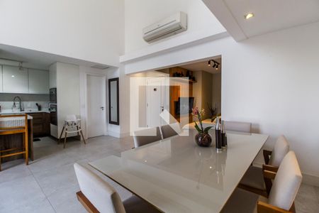 Sala de apartamento à venda com 3 quartos, 107m² em Tamboré, Santana de Parnaíba