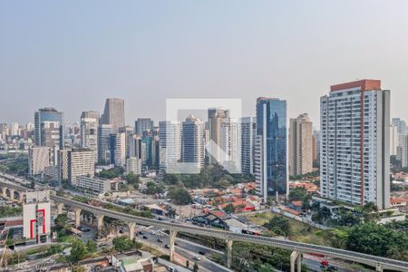 Vista da Varanda de apartamento para alugar com 1 quarto, 42m² em Vila Cordeiro, São Paulo