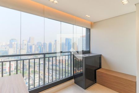 Varanda de apartamento para alugar com 1 quarto, 42m² em Vila Cordeiro, São Paulo