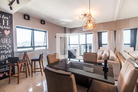 Sala de Jantar de apartamento à venda com 2 quartos, 54m² em Bethaville I, Barueri