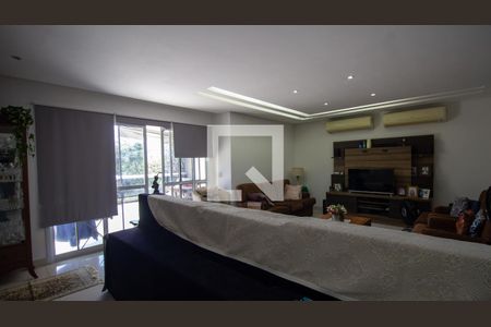 Sala de apartamento à venda com 4 quartos, 220m² em Recreio dos Bandeirantes, Rio de Janeiro