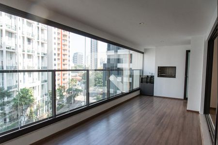 Varanda da sala de apartamento para alugar com 4 quartos, 145m² em Vila Mariana, São Paulo